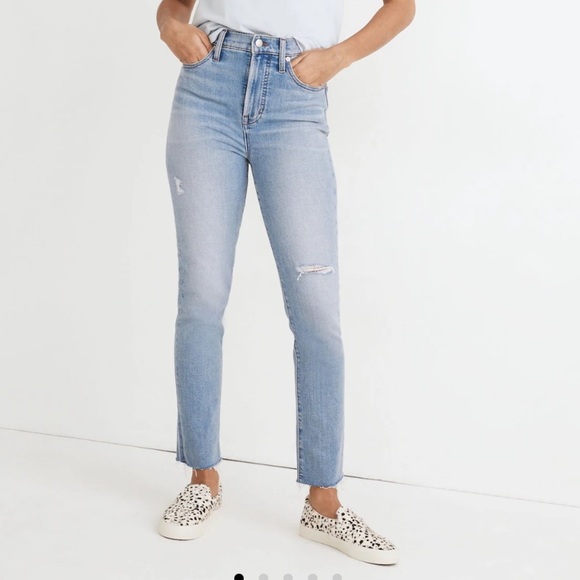 Madewell The Perfect Vintage Jeans in Coffey Wash, size 31. - Picture 3 of 11